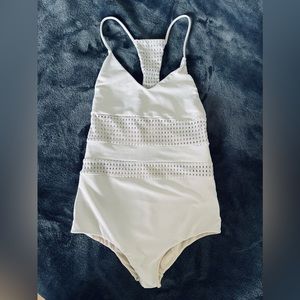 Acacia Swimwear London one piece white S
